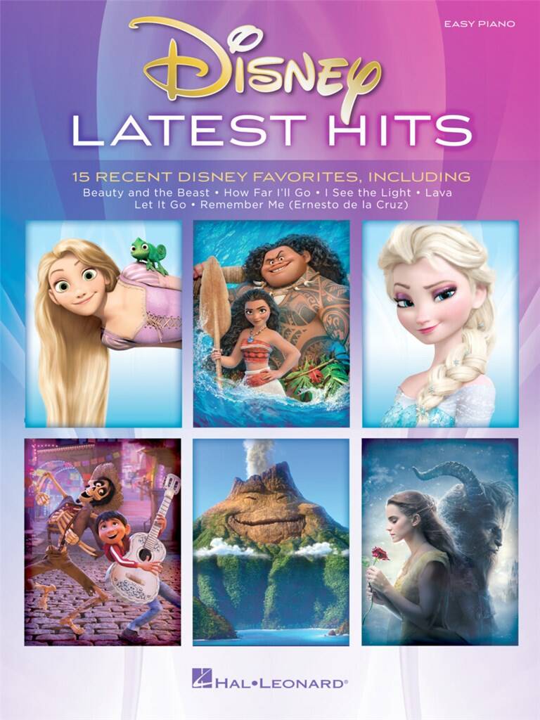 DISNEY LATEST HITS. EASY PIANO