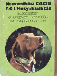 Nemzetközi CACIB F. C. I. Kutyakiállítás katalógusa és programja 1976. szeptember 11-12. [antikvár]