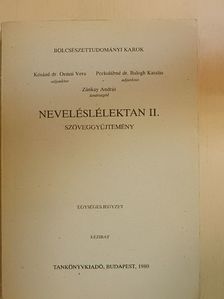 Neveléslélektan II. [antikvár]