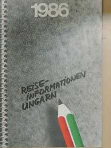 Reiseinformationen Ungarn 1986 [antikvár]