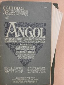 Dr. Germanus Gyula - Schidlof gyakorlati módszere - Angol 1-10. füzet [antikvár]
