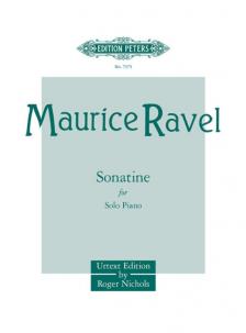 RAVEL... - SONATINE FOR SOLO PIANO