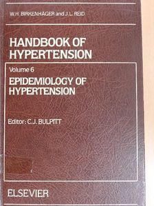 A. Amery - Epidemiology of Hypertension [antikvár]