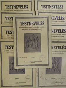 Béki József - Testnevelés 1933. január-december [antikvár]