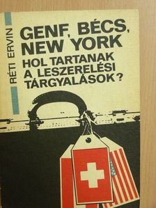 Réti Ervin - Genf, Bécs, New York [antikvár]