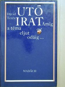 Dávid Teréz - Utóirat [antikvár]