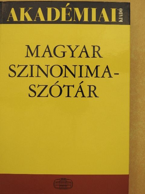 O. Nagy Gábor - Magyar szinonimaszótár - CD-vel [antikvár]