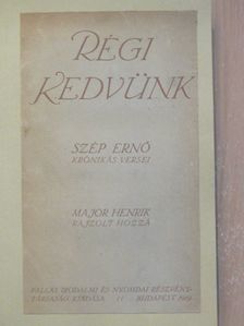 Szép Ernő - Régi kedvünk [antikvár]
