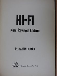 Martin Mayer - Hi-Fi [antikvár]