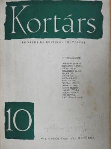 Akác István - Kortárs 1963. október [antikvár]