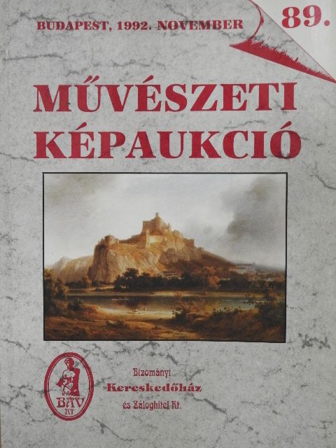 Bizományi Áruház Vállalat 89. Művészeti képaukció [antikvár]