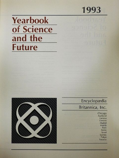 Carlo Rovelli - Yearbook of Science and the Future 1993 [antikvár]