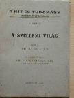 Dr. Reök Iván - A szellemi világ [antikvár]