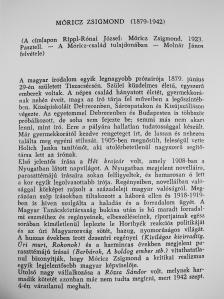 Sára Péter - Móricz Zsigmond [antikvár]