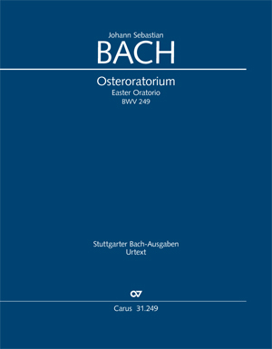 J. S. Bach - OSTERORATORIUM ORATORIUM BWV 249, KLALVIERAUSZUG (PAUL HORN)