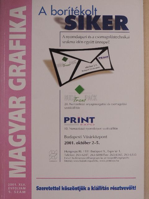 Bársony András - Magyar Grafika 2001/5. [antikvár]