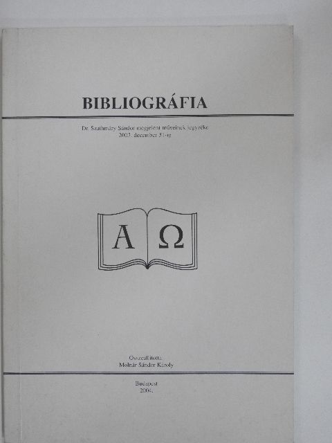 Bibliográfia [antikvár]