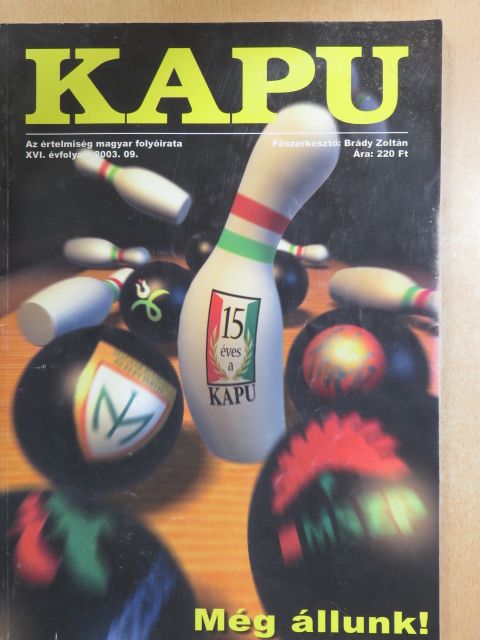 Csapó Endre - Kapu 2003/09. [antikvár]