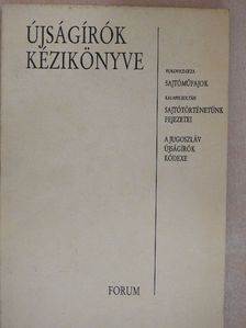 Kalapis Zoltán - Újságírók kézikönyve [antikvár]