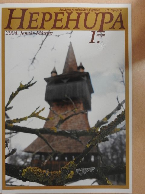 B. Simon György - Hepehupa 2004. január-március [antikvár]