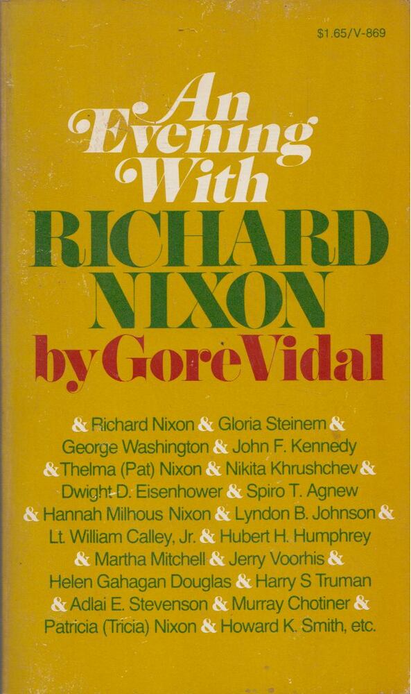 Gore Vidal - An Evening with Richard Nixon [antikvár]