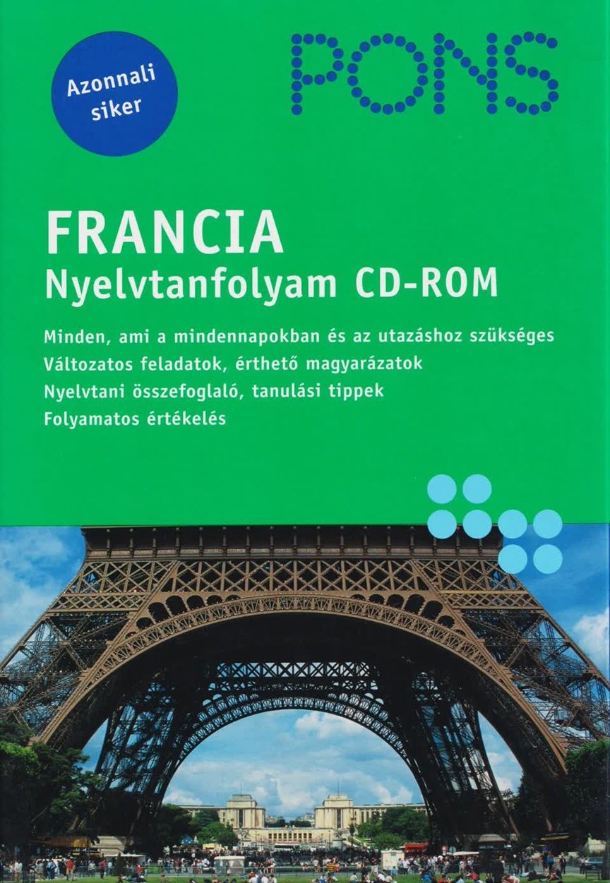 FRANCIA NYELVTANFOLYAM - CD-ROM - PONS -