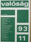 Bánfalvy Csaba - Valóság 1993. november [antikvár]