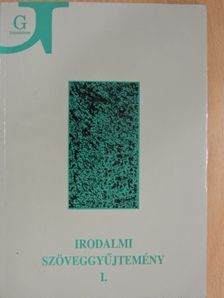Anakreón - Irodalmi szöveggyűjtemény I. [antikvár]