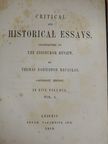 Thomas Babington Macaulay - Critical and Historical Essays I. [antikvár]