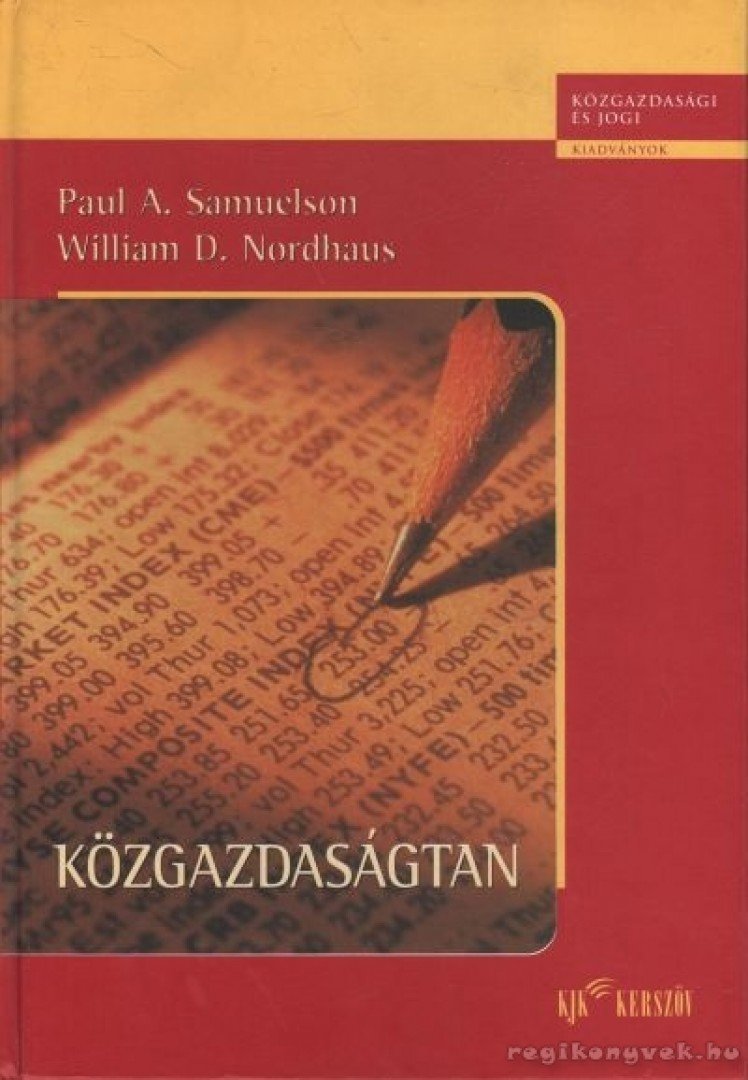 Közgazdaságtan [antikvár]