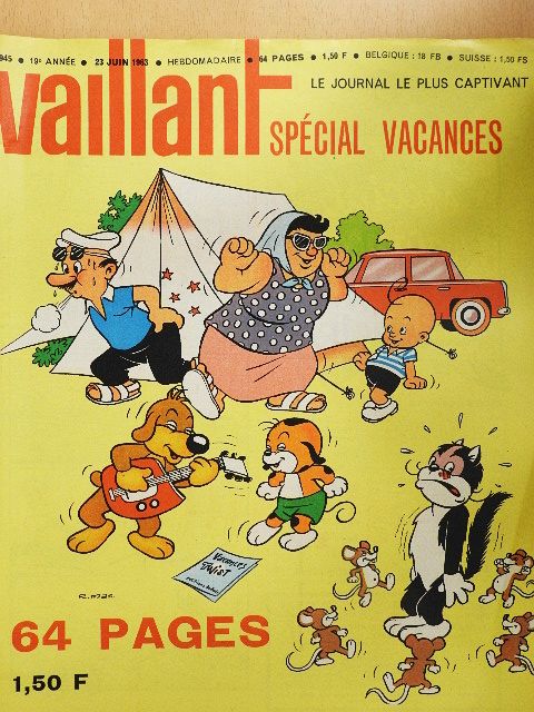 Hertel - PIF Vaillant 23. Juin 1963 [antikvár]
