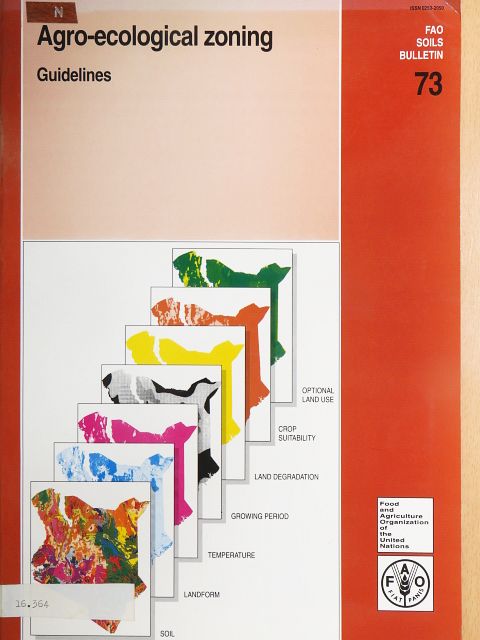 Agro-ecological zoning [antikvár]