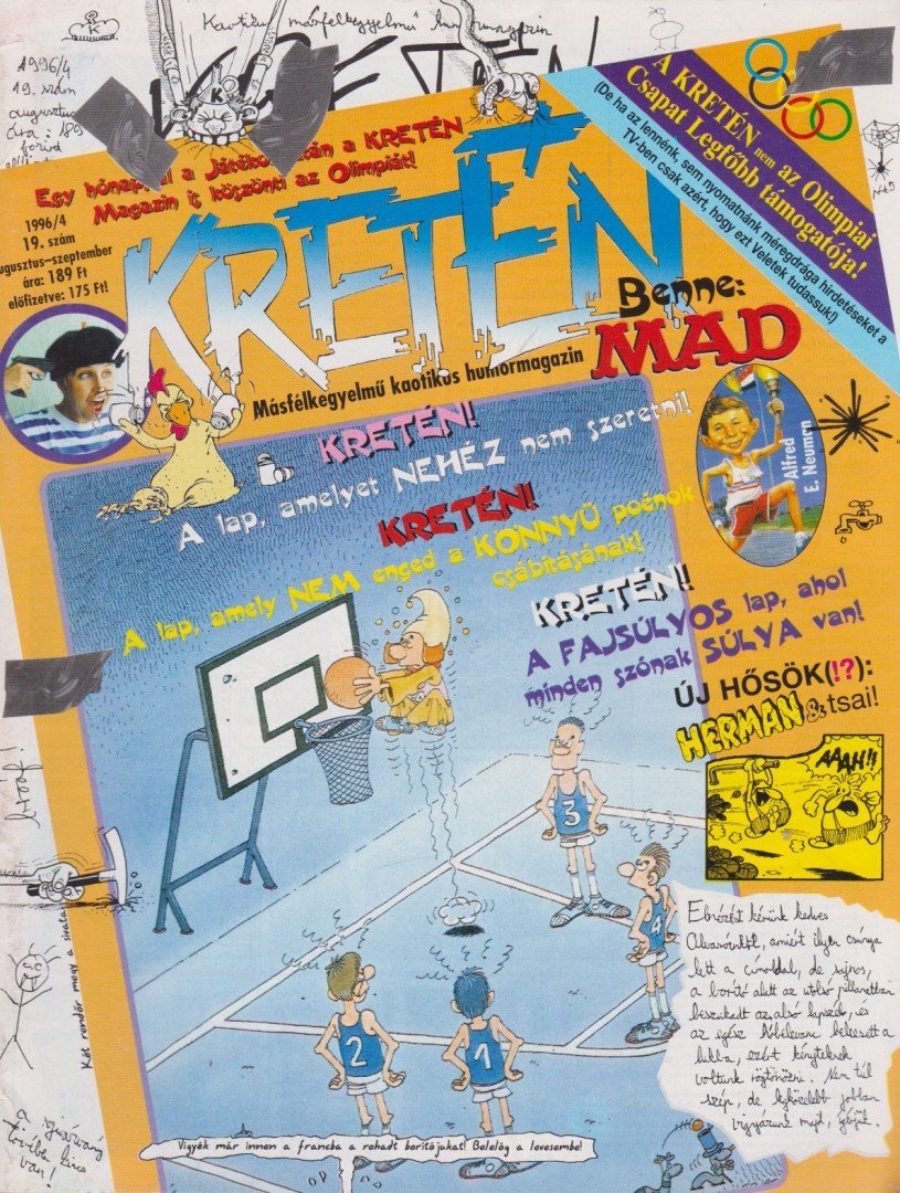 Kretén 1996/4 19. szám [antikvár]