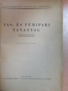 Bocsák László - Vas- és fémipari tananyag [antikvár]