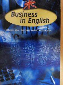 Bolevácz Ágnes - Business in English [antikvár]