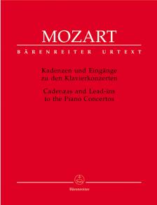 W. A. Mozart - KADENZEN UND EINGAENGE ZU DEN KLAVIERKONZERTEN (F. FERGUSON & W. REHM)