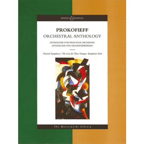 PROKOFIEFF - ORCHESTRAL ANTHOLOGY FULL SCORE