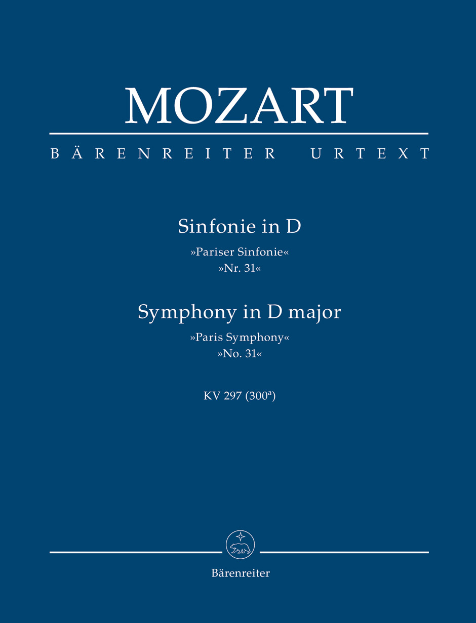 MOZART, W,A, - SINFONIE IN D "PARISER SINFONIE" NR.31 KV 297 (300a) TASCHENPARTITUR URTEXT