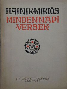 Hajnik Miklós - Mindennapi versek [antikvár]