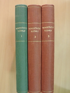 B. Leontyev - Nemzetközi Szemle 1957. január-december I-III. [antikvár]