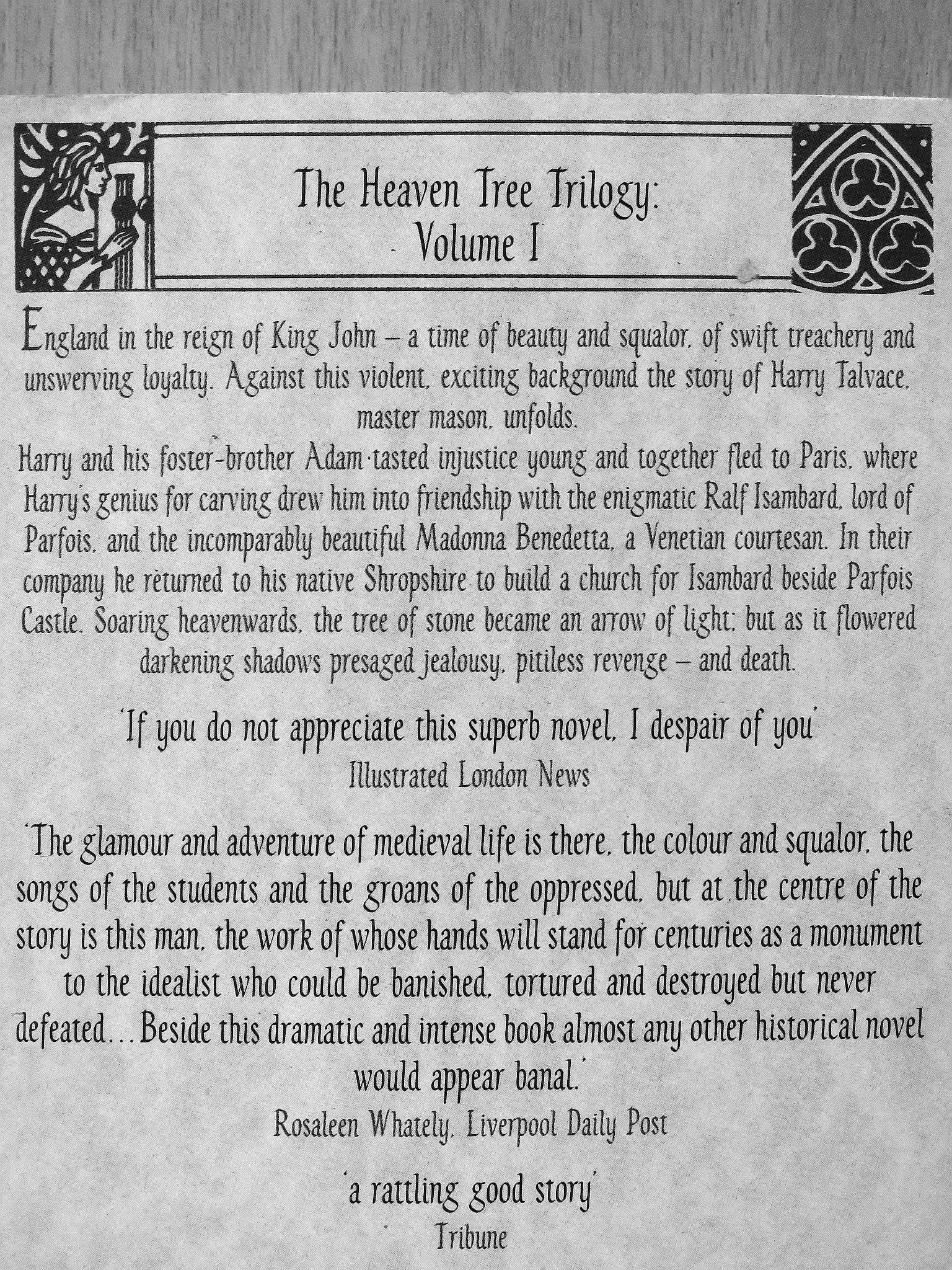 Edith Pargeter - The Heaven Tree [antikvár]
