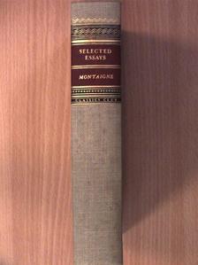 Michel de Montaigne - Selected Essays [antikvár]