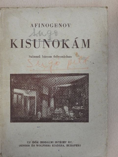 Afinogenov - Kisunokám [antikvár]