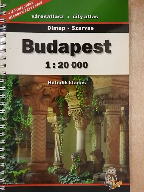 Ács Ferenc - Budapest városatlasz [antikvár]