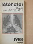 Csoóri Sándor - Látóhatár 1988. február [antikvár]