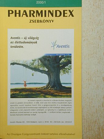 Dr. Hampel Ferenc - Pharmindex zsebkönyv 2000/1. [antikvár]