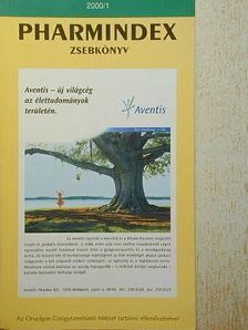 Dr. Hampel Ferenc - Pharmindex zsebkönyv 2000/1. [antikvár]