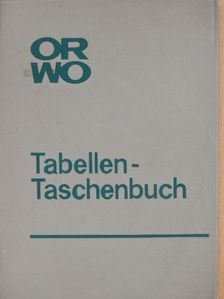 Siegfried Kaufmann - Tabellen-Taschenbuch für Foto- und Schmalfilm-Amateure [antikvár]