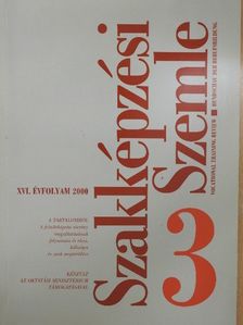 Benedek András - Szakképzési Szemle 2000/3. [antikvár]