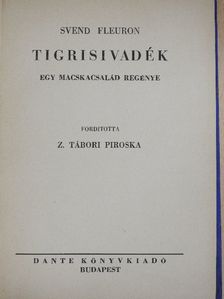 Svend Fleuron - Tigrisivadék [antikvár]